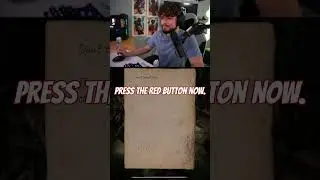 Pressing a Red Button in ANY Horror game be like...