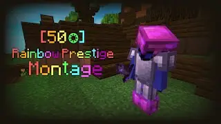 RAINBOW Prestige | A montage for 50 star in Skywars (Ft. Known Players)