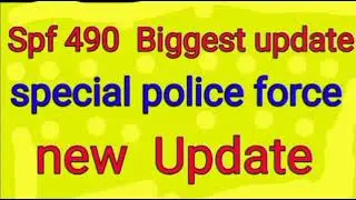 SPF-490 Biggest Update Special Police Force #sindhpolicenewjobs2023 #sindhpolicezindabad