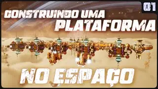 CONSTRUINDO UMA PLATAFORMA NO ESPA&Ccedil;O PARA MINERAR ASTEROIDES  (TESTE DE GRA&Ccedil;A!) - OUTWORLD STATION!