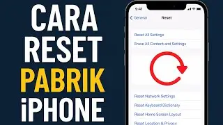 📱 Cara Reset Pabrik iPhone dengan Mudah dan Aman! | Semua Model iPhone Bisa ✅