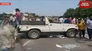 Migrant Labourers In Kathua Stage Protest, Resort To Violence