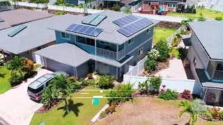 Aerial Video of Makaha Home for Sale [Hawaii Drone Imaging]