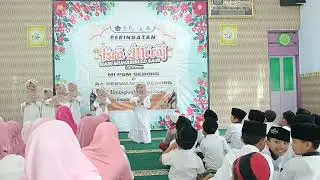 Penampilan Ananda RA Perwakilan Gedoro dalam Rangka Peringatan Hari Isra' Mi'raj