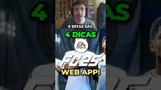 4 WEBAPP TIPS 🔥#ea #eafc #webapp #guide #webappguide #tutorial #portugal #brazil #fifa #shorts
