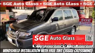 WINDSHIELD INSTALLATION WITH FREE TINT (ISUZU CROSSWIND)