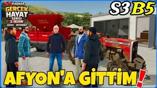 SÜPRİZ AFYON ZİYARETİ🔸️ESKİ DOSTLARIMLA GÖRÜŞTÜM🔸️YENİ TARIM ALETLERİ ALDIM🔸️FS25 GERÇEK HAYAT 