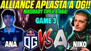 🔥OG VS ALLIANCE BO3 [GAME3] DreamLeague Season 15 DPC Western Europe Upper Division🔥