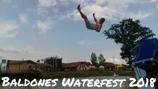 Baldones Waterfest 2018 waterjump