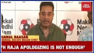 H Raja Apologising Is Not Enough, Kamal Haasan On Periyar Statue Attack