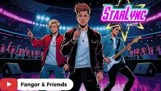 🌟 StarLync &ndash; &laquo;Мальчишники&raquo; 🎤 | Возрождение ретро-попа в стиле комиксов ⚡ Выступление на стадионе ...