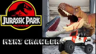 FMS Max Smasher FCX24 1/24 Jurassic Jeep Conversion #rccrawler #minicrawler #jurassicpark #fms