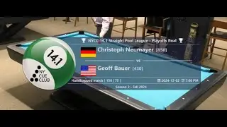 Christoph Neumayer vs Geoff Bauer - 2024.12.16