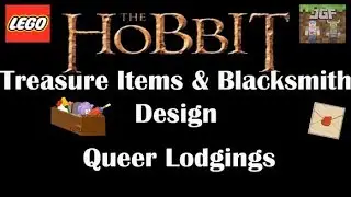Lego Hobbit Queer Lodgings All Treasure Items & Blacksmith Designs