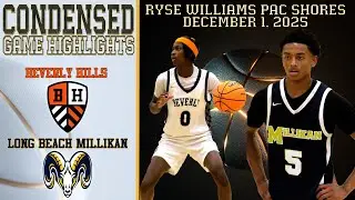 HS Basketball - Beverly Hills vs LB Millikan - Condensed Game 4K