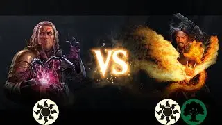 [MTG Arena] Mono White 'Life Hacks' vs Green/White Saproling/Explore