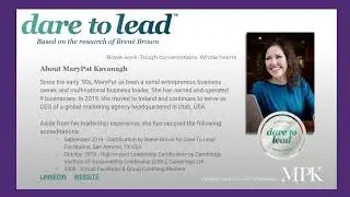 What are people saying about MaryPat and the Dare To Lead&trade; program