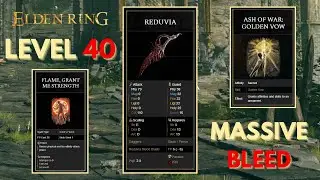 Elden Ring: Massive Bleed Build - Early game Reduvia Dagger Arcane Build