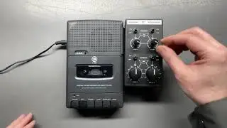 Dirty Analog Drones on a Moth Hunter Tapesnake Cassette Player with Speed Mod