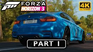 〈4K〉Forza Horizon 3 FULL GAME Walkthrough - Part 1 - No Commentary GamePlay