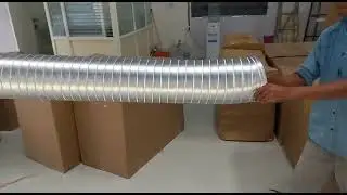 Ardnib Aluminium Flexible Semi-Rigid Hose Pipe all sizes available 3&rdquo;-12&rdquo; - Bindra Industries