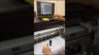 This is how DTF Toronto Tests the Alignment of Their DTF Printer Heads. Just Perfect👌
