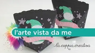Scatolina con chiusura automatica - Self closing box Tutorial - Natale Fai da te