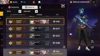 Con esta partida llegue al top de armas de Santa Fe Argentina 😱😱😱😱