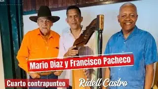 Cuarto Contrapunteo, Francisco Pacheco, Mario Diaz y Ridell Castro. Joropo Central y Mirandino.