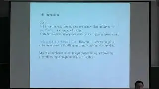 Dr. Bill Winkler | Computational Methods for Linking Sets of National Files