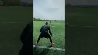 INSANE GOALKEEPER TRAINING! 🧤😱 #shorts