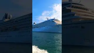CRISTAL SYMPHONY PASSENGER SHIP ➡️ #pleasesubscribe #shortvideo #viral #ship #music #shorts #short