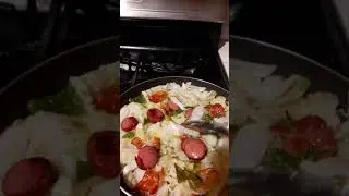 Add ingredients  for Fried Cabbage