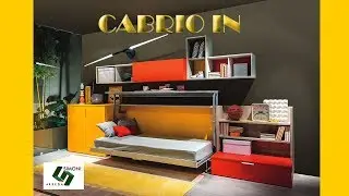 Clei Milano | Letto a Scomparsa con scrivania Cabrio In