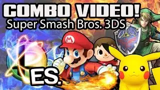 FIRST SMASH 4 COMBO VIDEO EVER! |  Super Smash Bros. 3DS (JPN Demo)