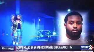 Baton Rouge woman k☆lled by ex despite tpo.
