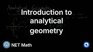 NET Math (Pre-Engineering) | Introduction to Analytical Geometry | Qalam Counseling