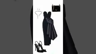 Draped in elegance and tied with a bow. #EveningGlam #LuxuryLook #ootd