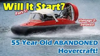 Hovercraft Restoration Series Ep#1 | Will It Start After Sitting For 25 Years