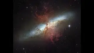 Messier 82 (Cigar Galaxy) - Ursa Major Constellation
