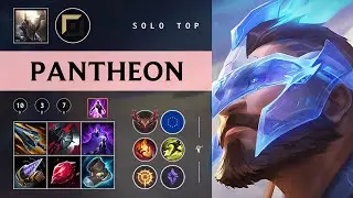 Pantheon Top vs Malphite - EUW Grandmaster Patch 26.02