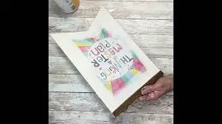 DIY Snowflake Sign || Winter Decor || Rustic Style DIY || 1 Quick Craft