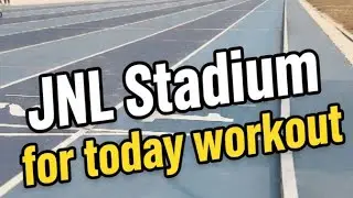 JNL Stadium for today&rsquo;s workout#TrainingDay  #Running community #Athlete life