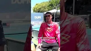Everyone has their own pickleball journey 🌏 We got to sit down with Andrei Daescu to learn about his