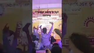 fresher party in igit sarang 🥳🎉😎. #freshers #igitsarang#college #collegelife