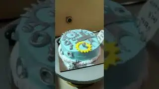 #cakelover mechanical engineering theme cake