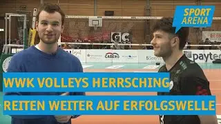 WWK Volleys Herrsching reiten weiter auf Erfolgswelle nach klarem Derbysieg