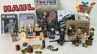 ADAH #54 Brickmania & Brick Warp Perfect Caliber M2HB, Civil War minifigures, Tiny Veteran