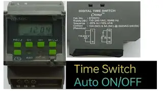 Digital Time Switch programming/setting in Hindi|| L&T GIC Digital Timer की setting करना jane||