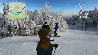 Jay Peak Top to Bottom via Vermonter - Jay Peak 2/3/2024